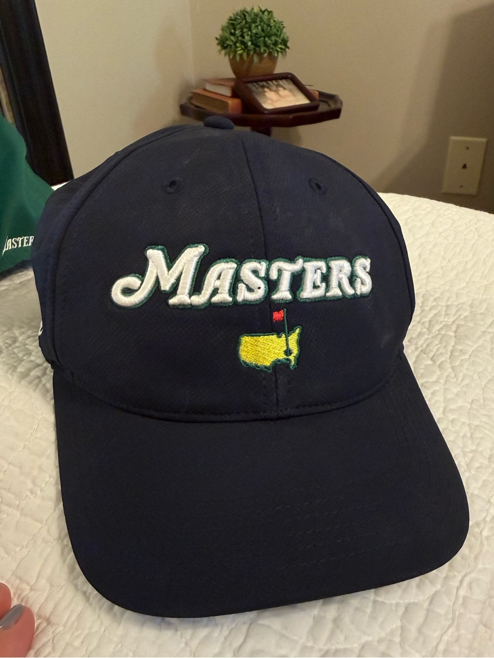 Masters Embroidered Navy youth Cap